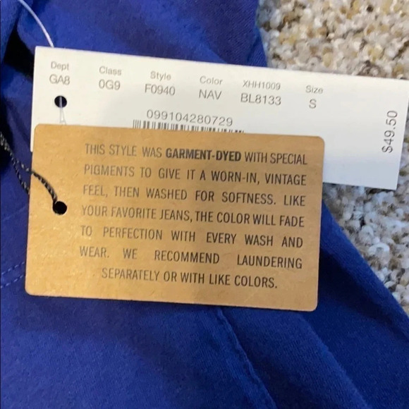 •J Crew•Authentic Knit Goods LS Garment Dyed Tee❄️ - Picture 9 of 9